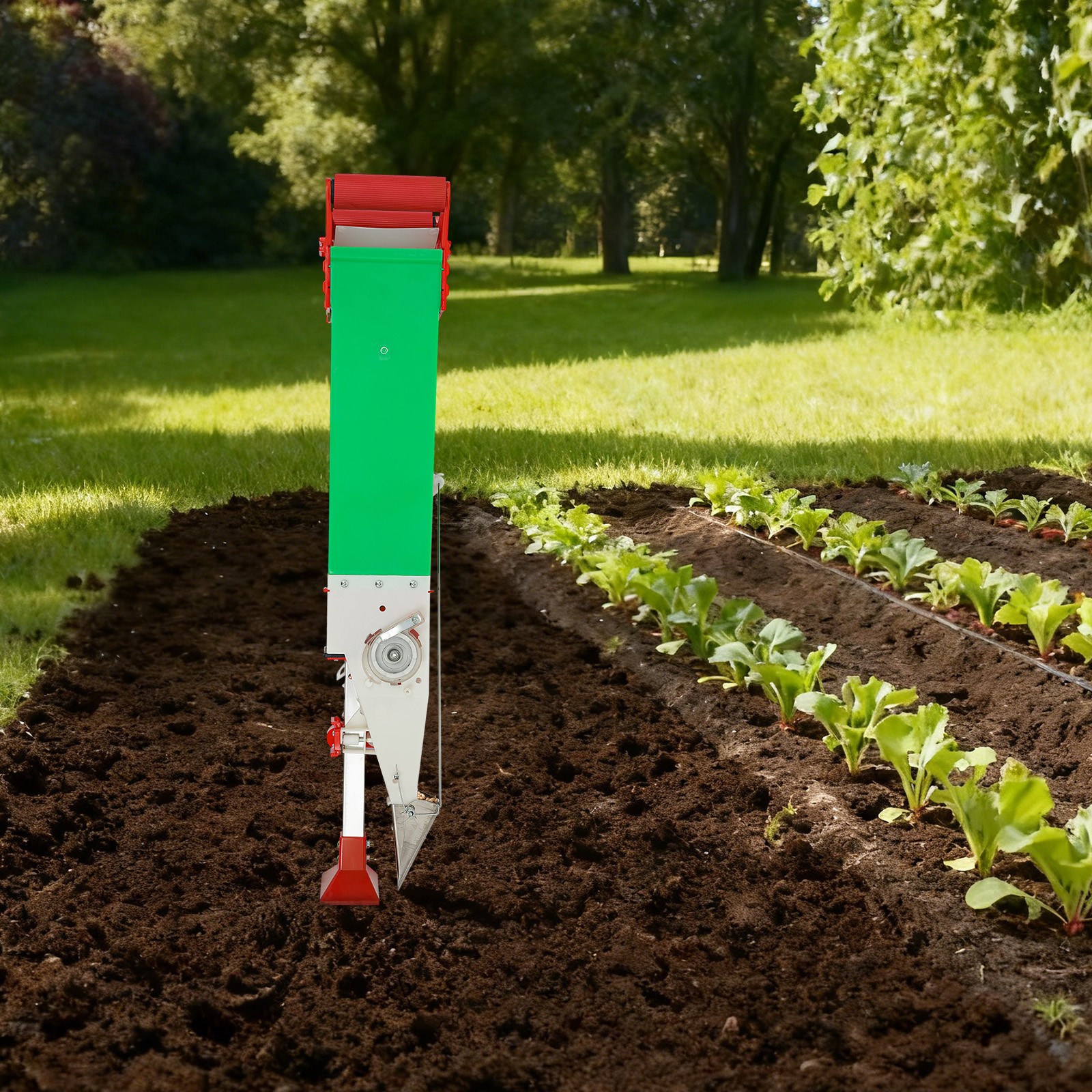 Vegetable Seeder Adjustable Manual Garden Precision Planter Tool Transplanter