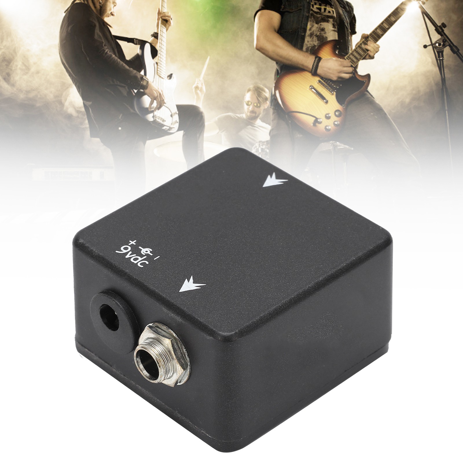 Portable Black Guitar Buffer Effect Pedal For Amplified Sound Popular
