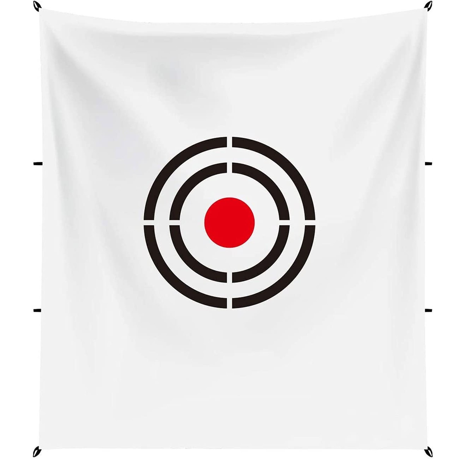 Golf Target Hitting Cloth - 6 X 5 FT White Fast Setup Sturdy Practice Trainer...