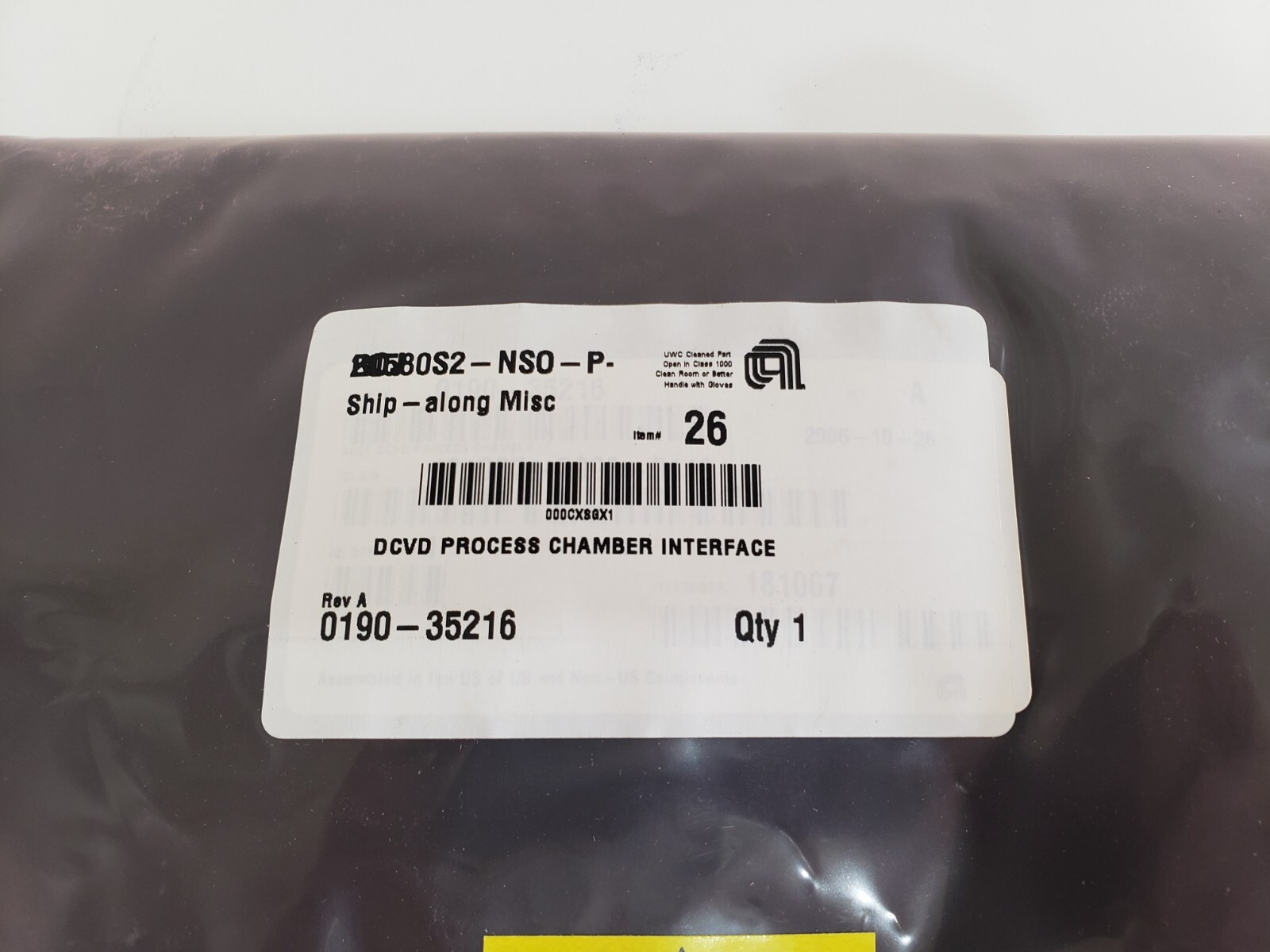 APPLIED MATERIALS CHAMBER INTERFACE PCB MODEL 0190-35216