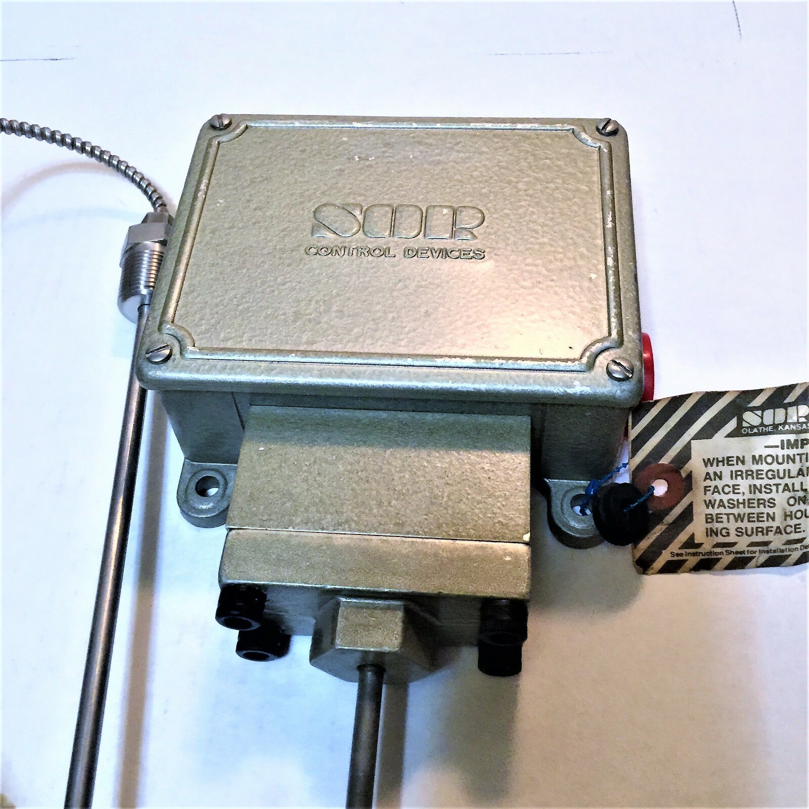 SOR 209V6-K115 TEMPERATURE SWITCH RANGE 150-375 F