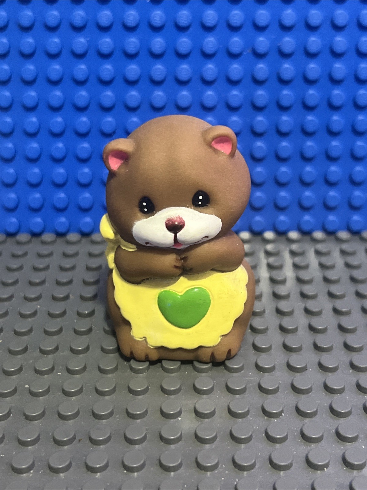80's Small Teddy Bear Plasic Pencil Sharpener