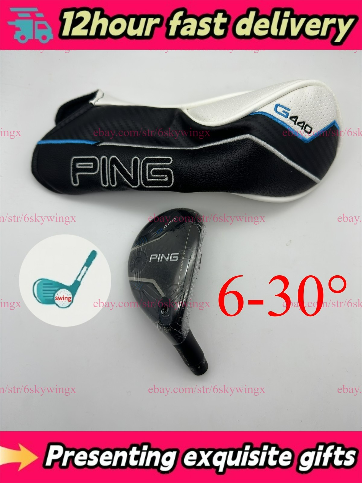 Ping G440 Hybrid 6H 30° Head Only Right Handed With Free Head cover