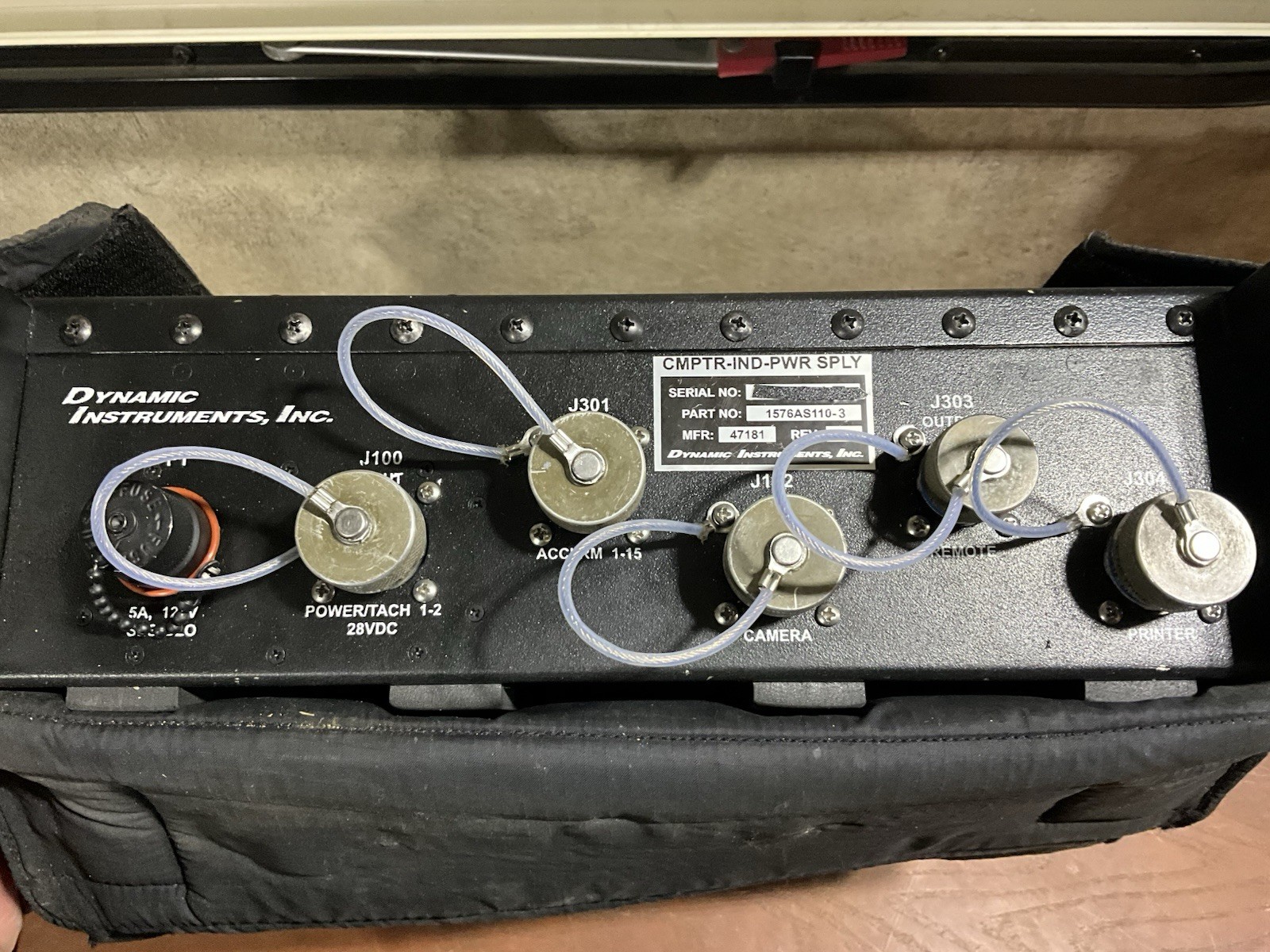 ACES SYSTEM DYNAMIC INSTRUMENTS VIBRATION ANALYZER DI-137 DOES NOT POWER ON
