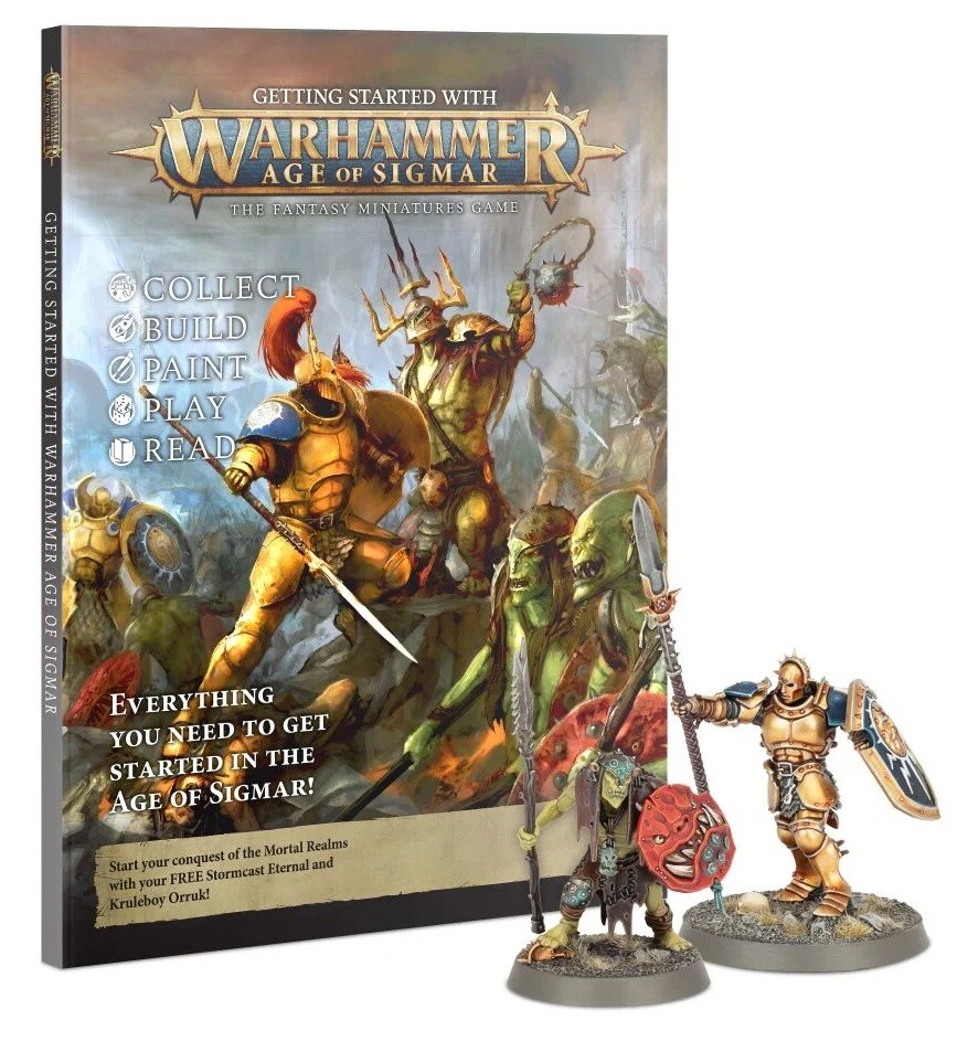 Games Workshop - Getting Started with Age of Sigmar Minis + Book Set [80-16]