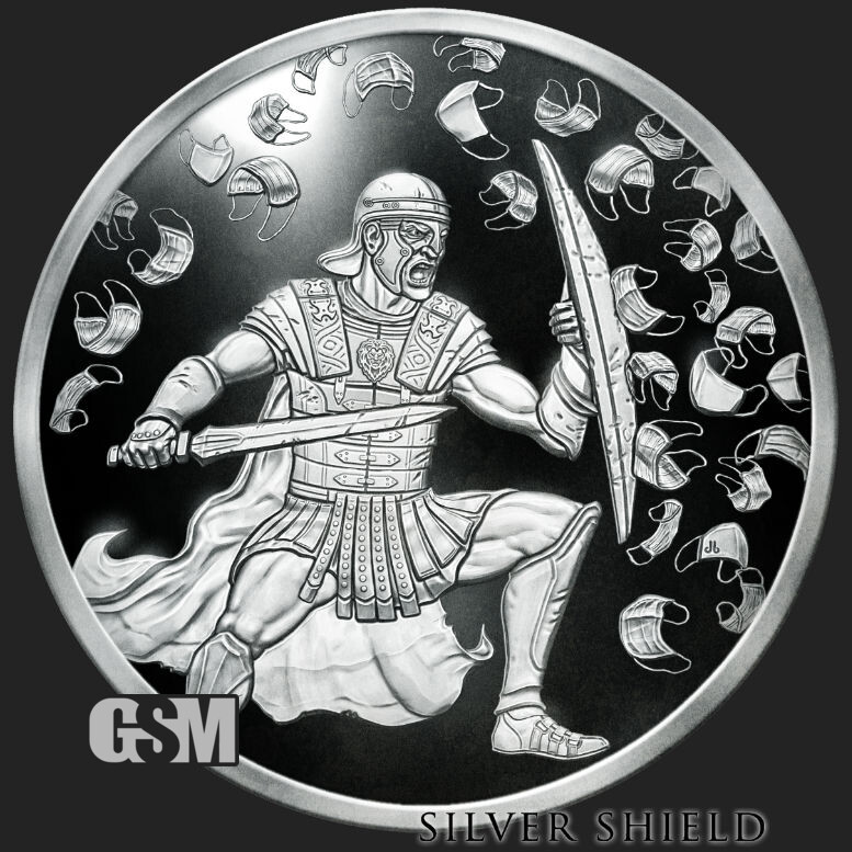 Cov-id Crucible Proof - 2020 1 OZ Silver Shield .999 "Collector Round” SSG AG