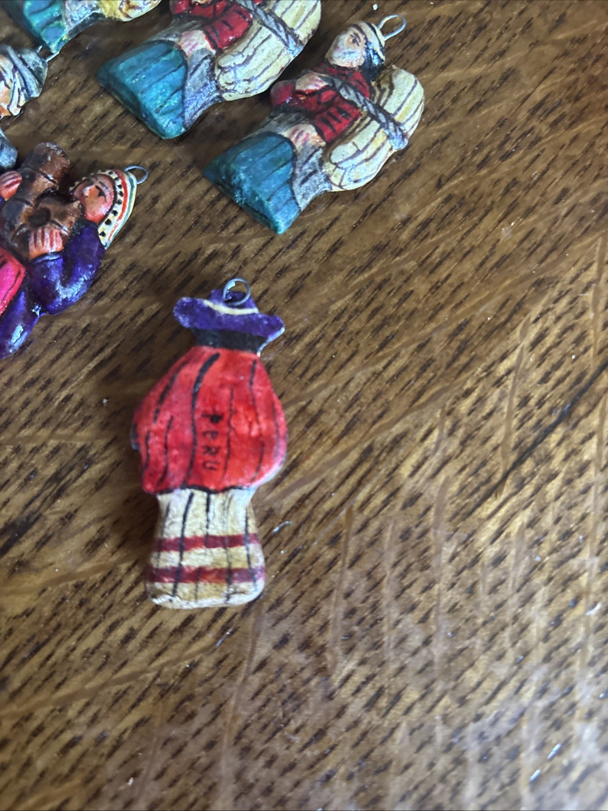 Hand Painted Characters From Peru ￼