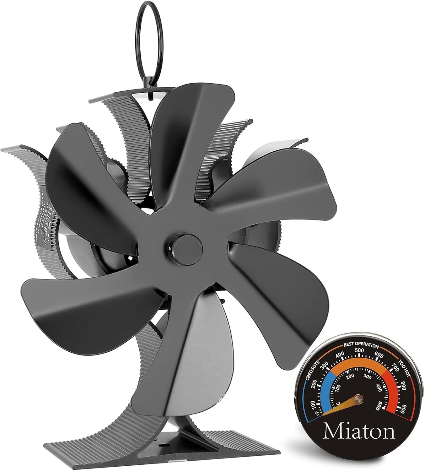 Wood Stove Fan Heat Powered Non Electric Heat Activated Fan Wood Burning