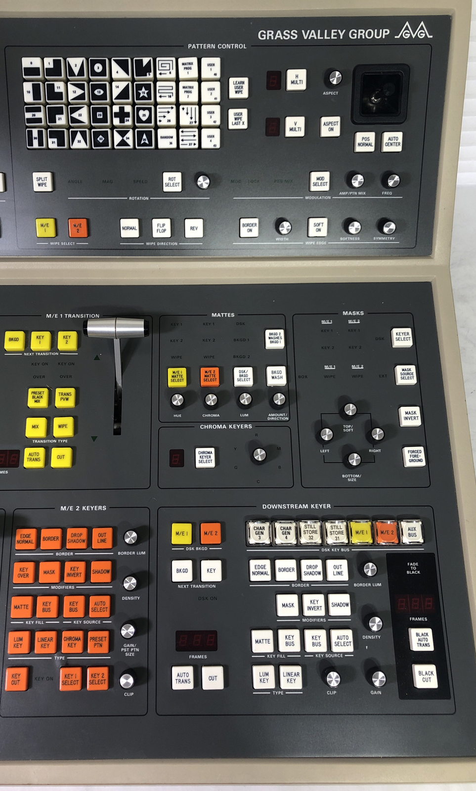 Grass Valley Group Control Panel model 200