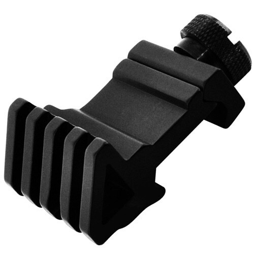 45 Degree Offset Picatinny / Weaver Rail Mount for Iron Sights Laser Optics
