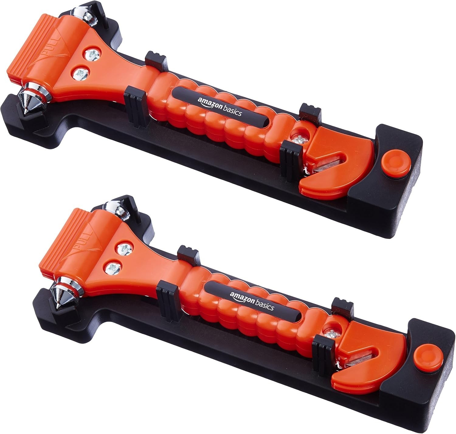 Basics Emergency Seat Belt Cutter and Window Hammer Tool, Car Accessories