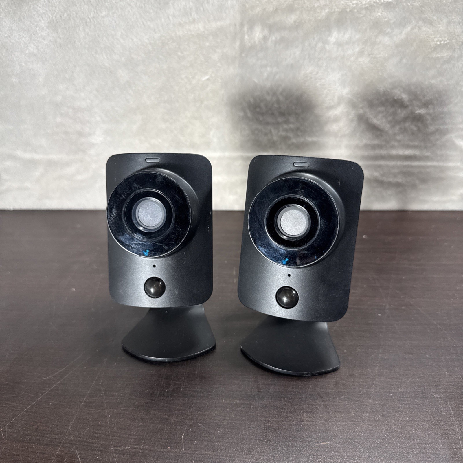 (2) SimpliSafe SimpliCam SSCM2 1080p Indoor Security Camera Black No Cords