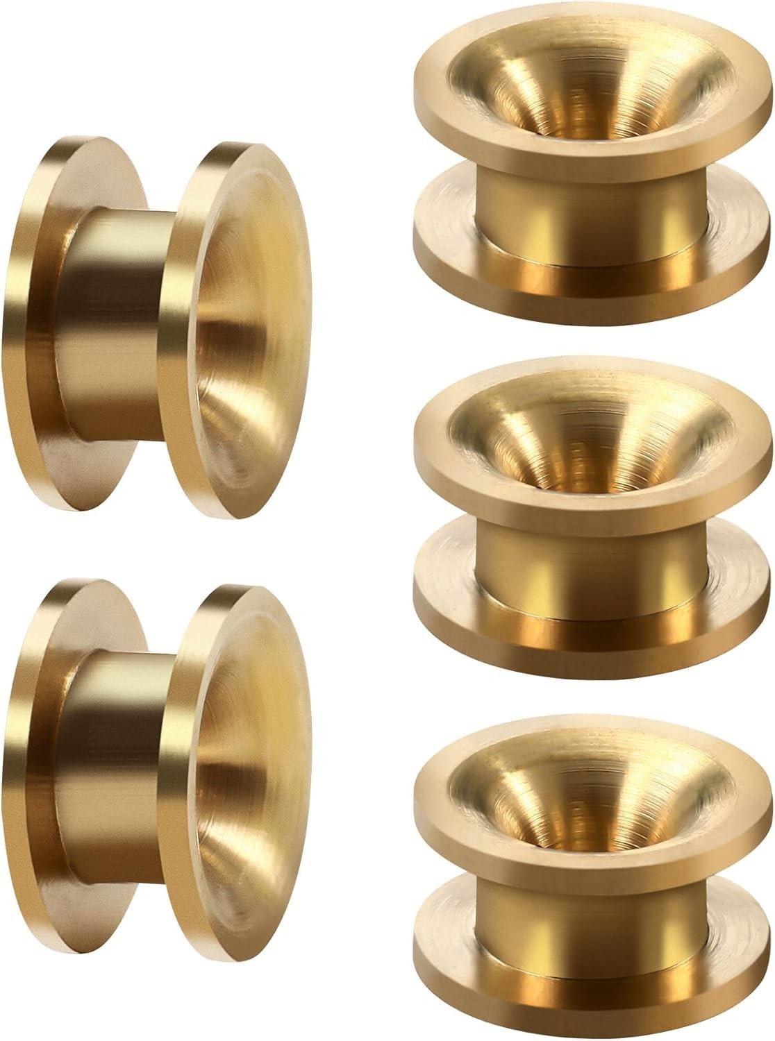 Universal String Trimmer Head Eyelets - 5 Pack Brass Weed Eater 5 Pieces