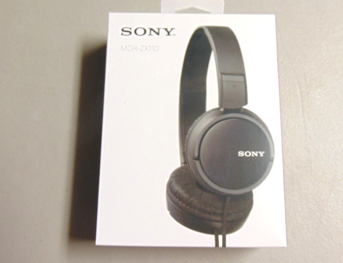 SONY MDRZX110 Monitor Headphones - Black - BRAND NEW - FREE SHIPPING