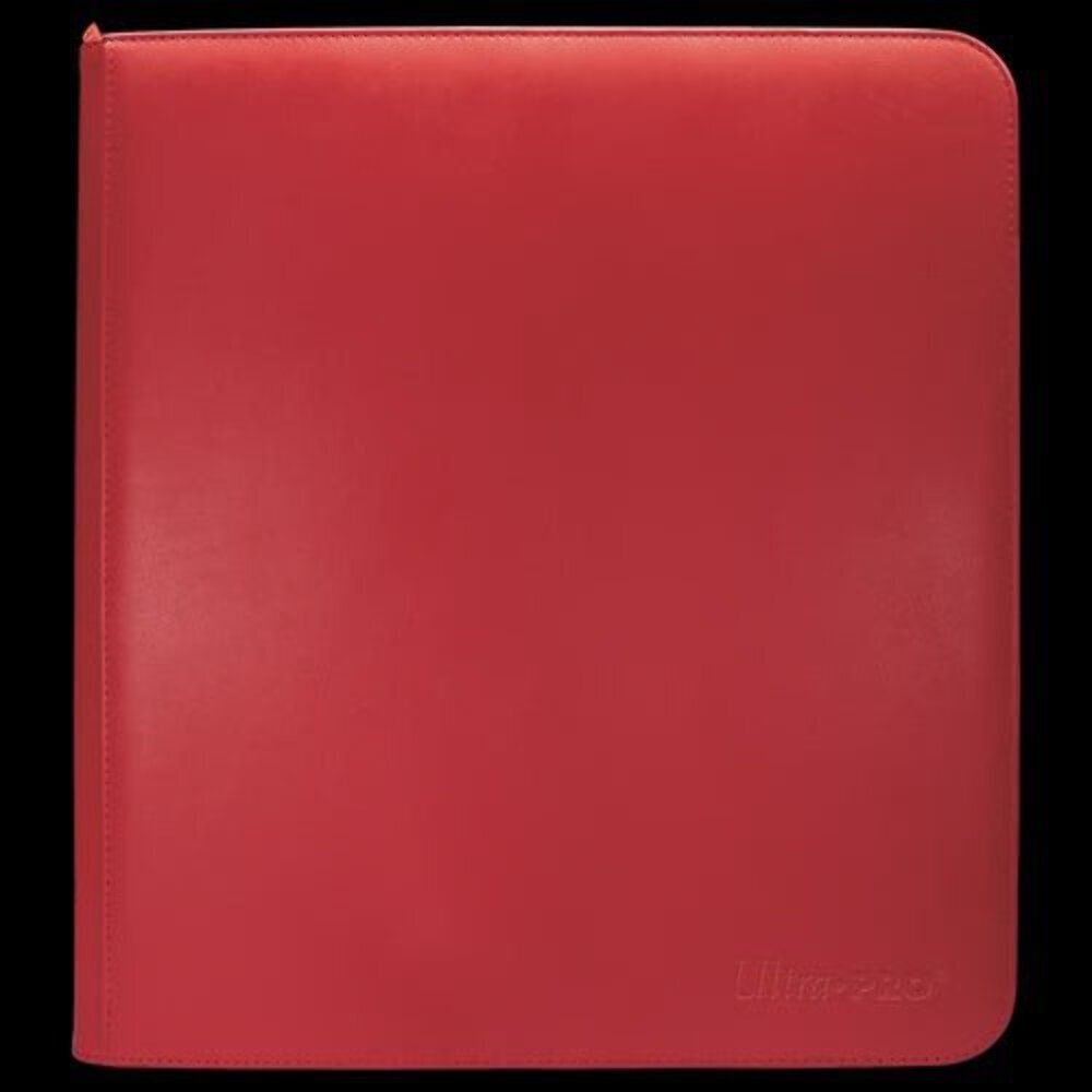 Ultra Pro: Vivid 12-Pocket Zippered PRO-Binder (Red)