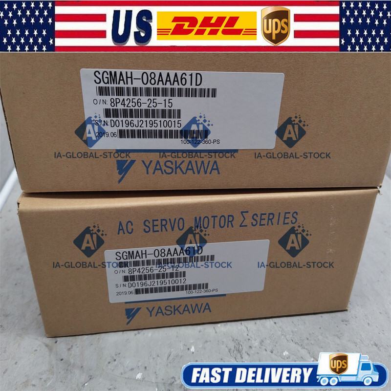 1 PC Brand New Yaskawa SGMAH-08AAA61D Fast shipping DHL shipping US free tax