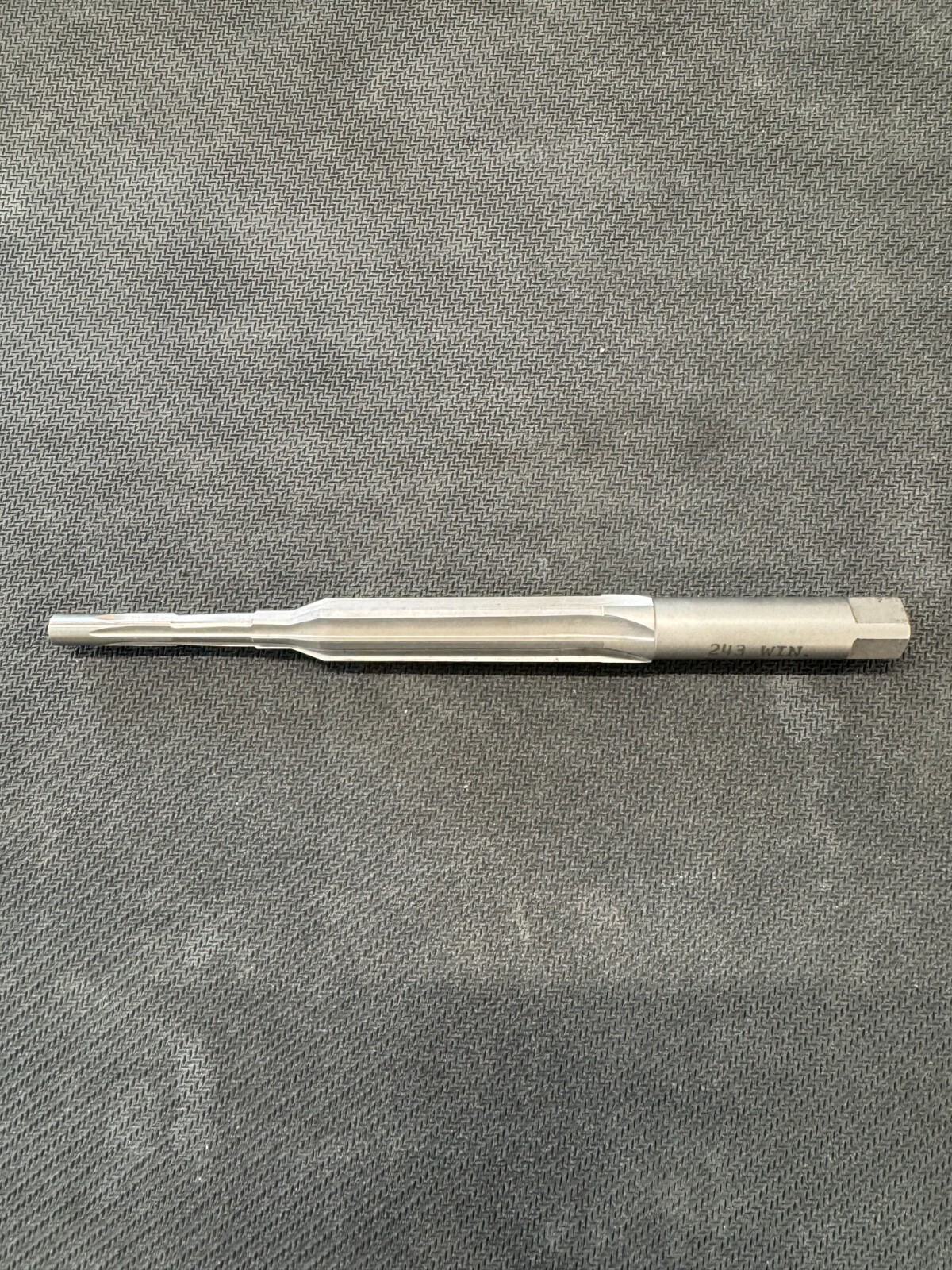 Clymer .243 Winchester Finish Chamber Reamer, Thor .243 WIN Cal. Stamp