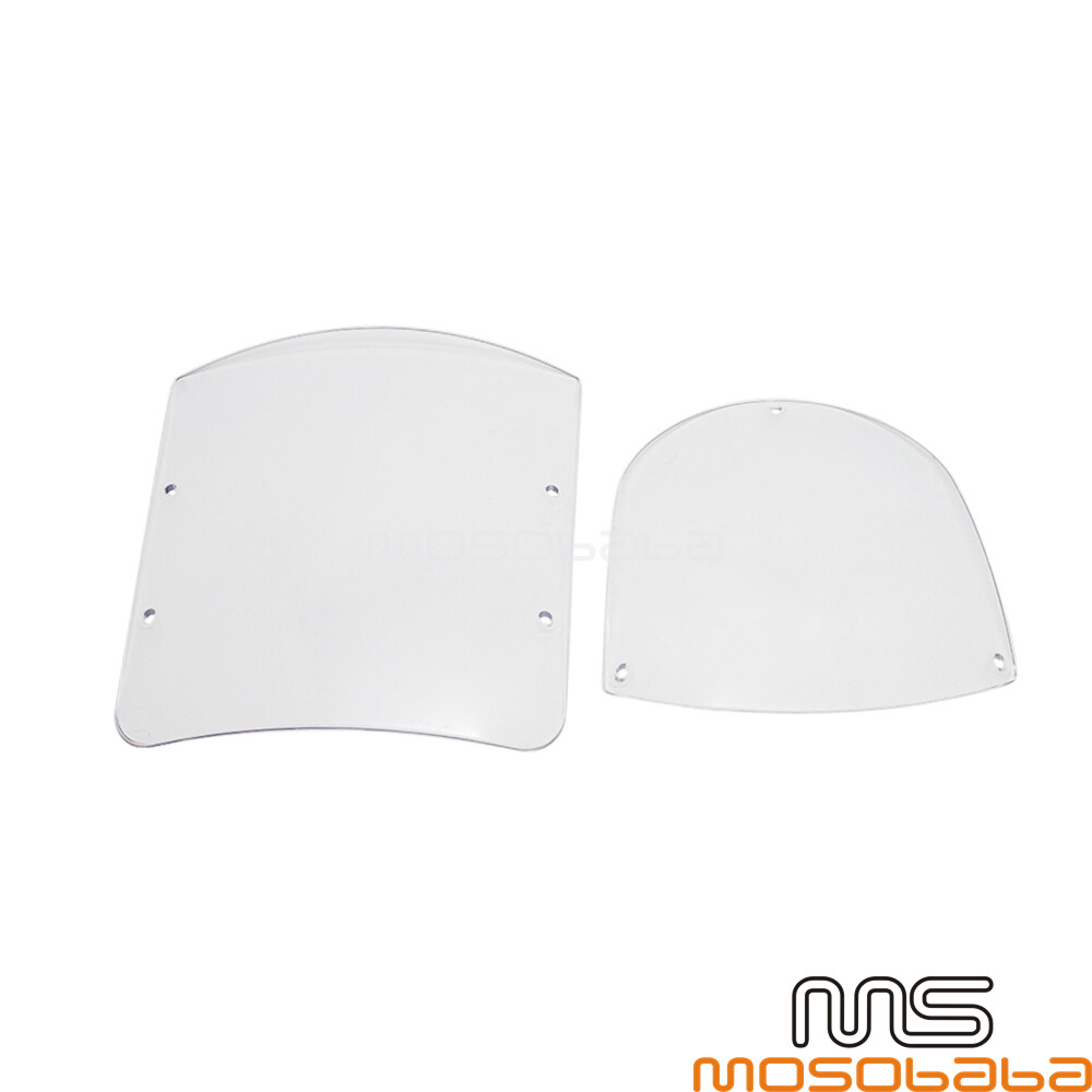 Headlight Quarter Fairing Replacement Windshield For Harley Dyna Super Glide FXD