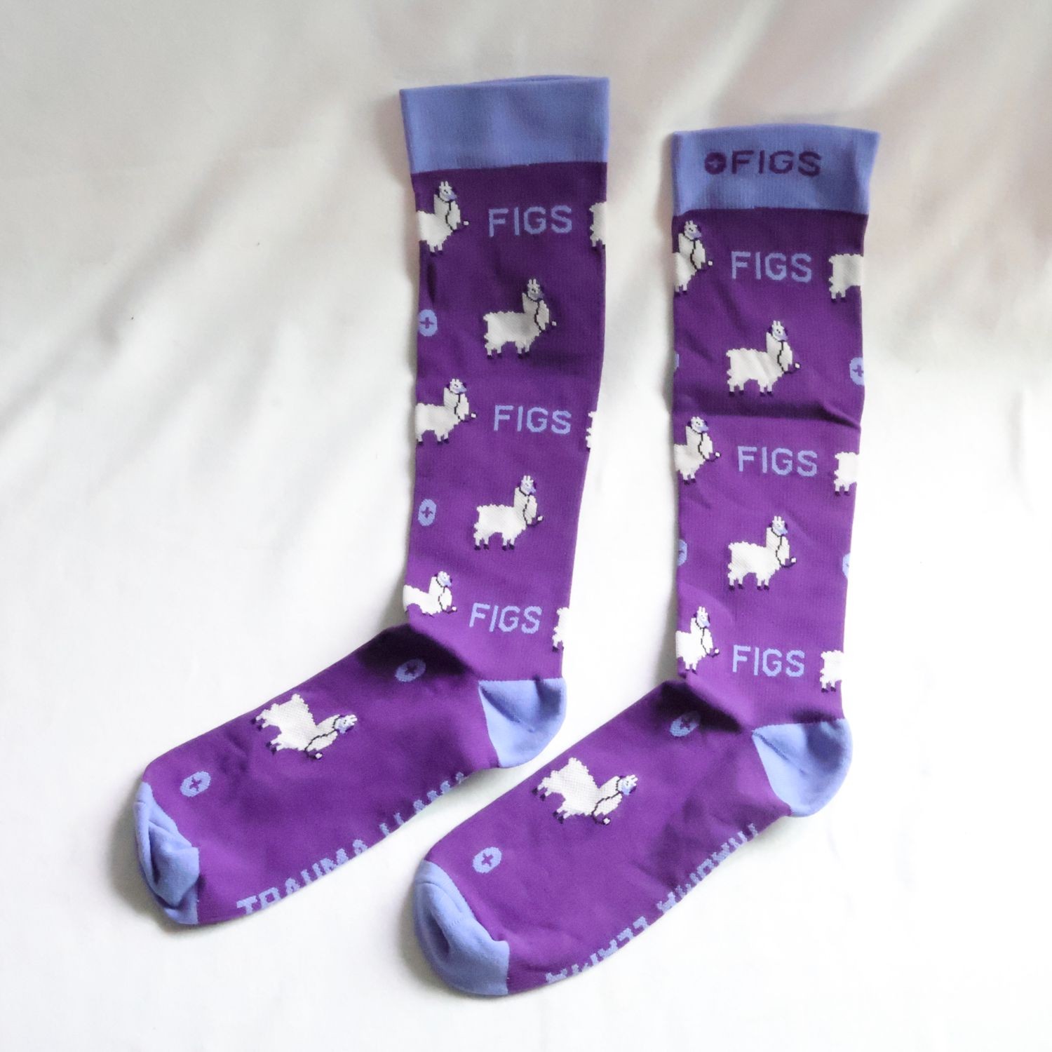 Figs Compression Socks Size S Comfortable Patterned Design