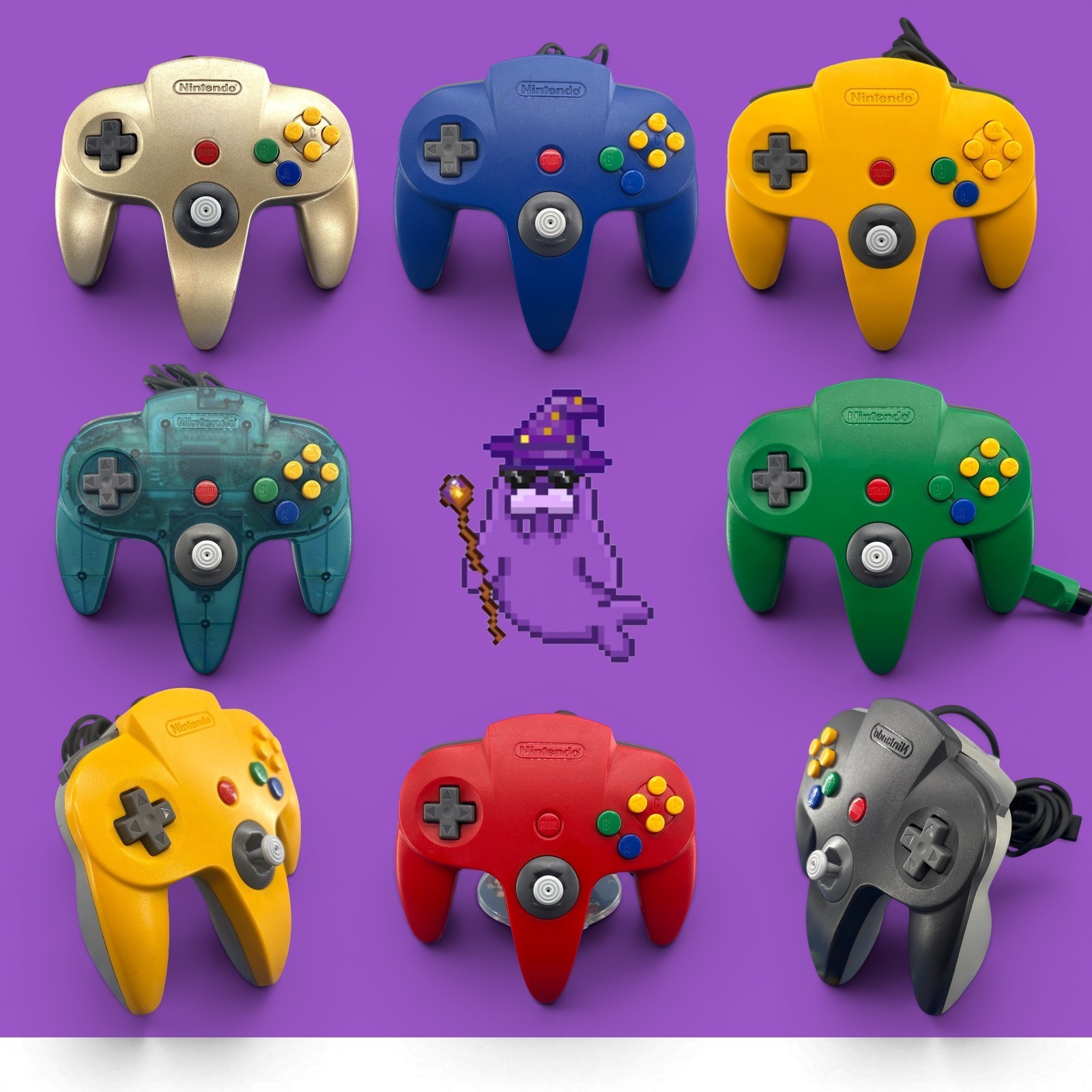 Official Nintendo 64 N64 Controller OEM Refurbished Tested - You Choose Color 👾