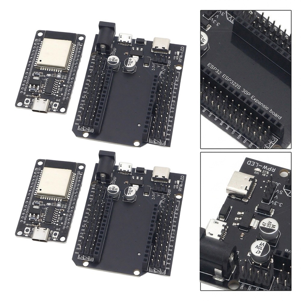 2pcs USB-C Development Board for ESP32 with WiFi Support for IoT Projects