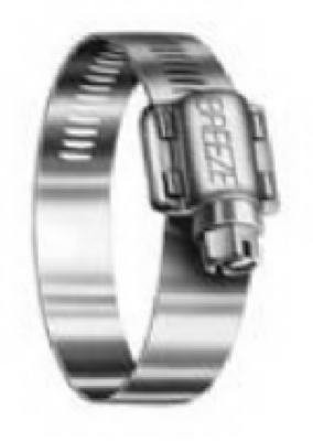 Breeze Power-Seal Hose Clamp, 9/16" to 1-1/16" Dia, 1/2" Wd. 10pk