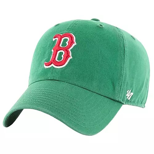 Boston Red Sox Clean Up 47' Hat Green