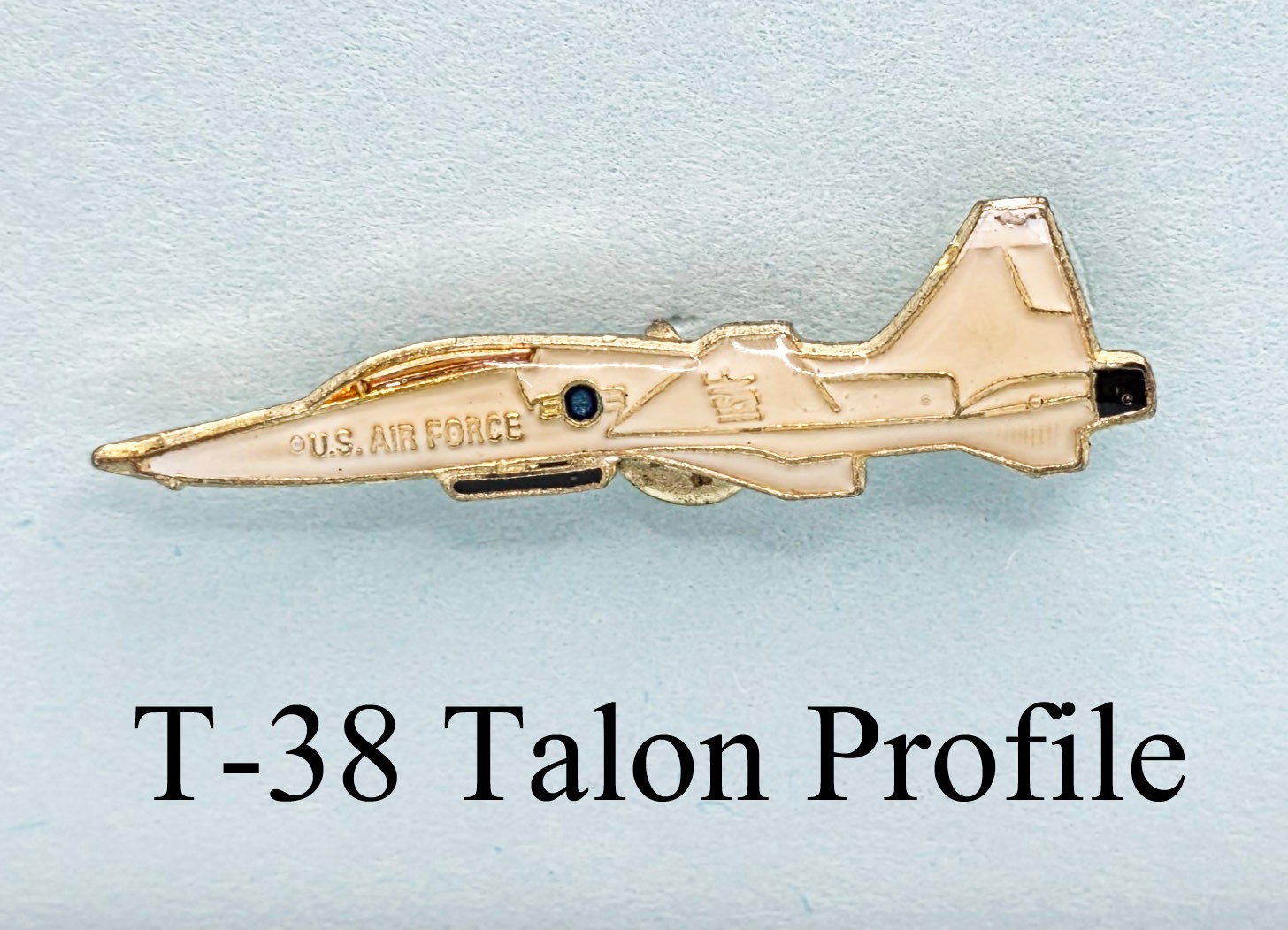 T-38 Talon Aircraft Pin - Metal - About 1-Inch Length