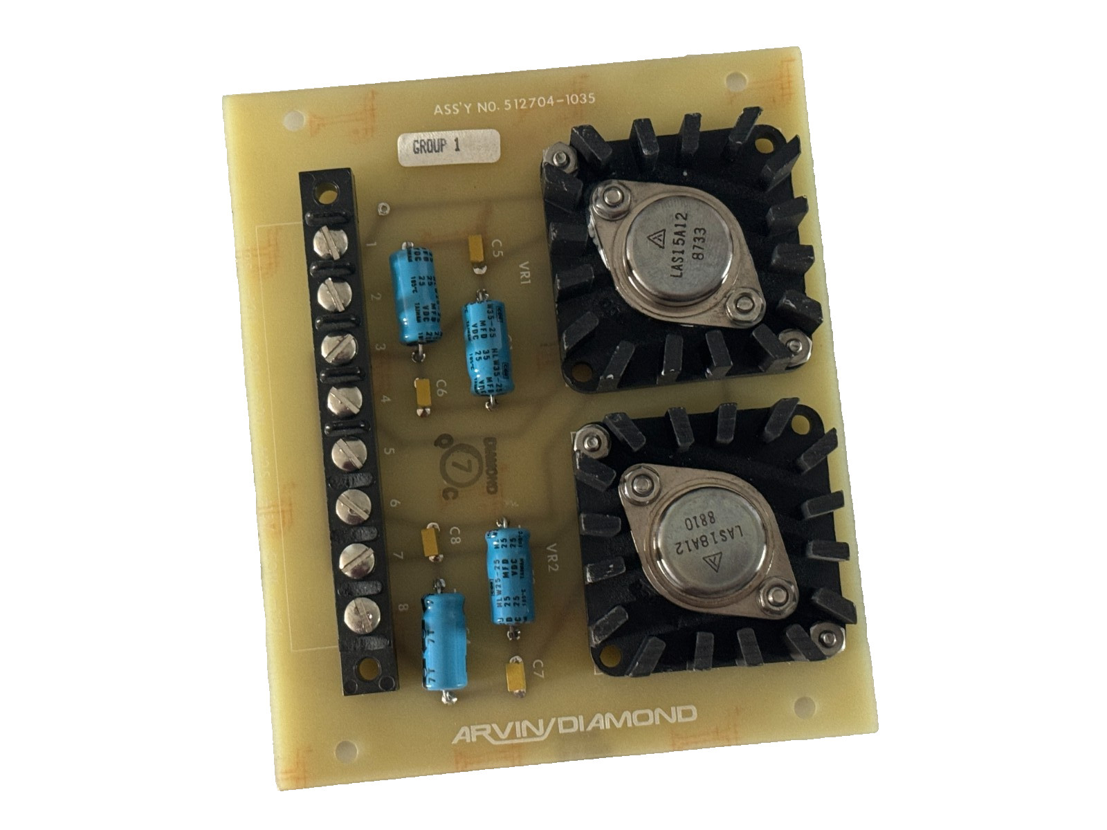 USED Arvin Diamond 512704-1035 Circuit Board