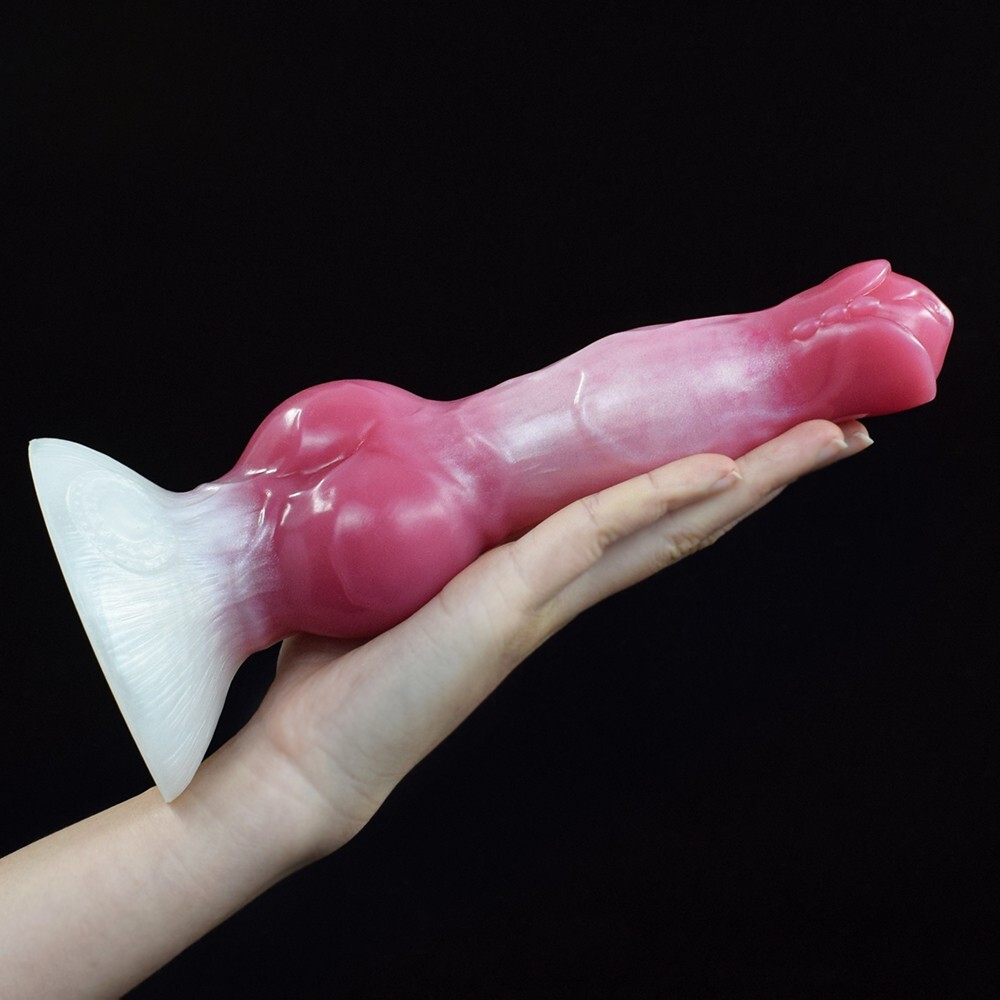 Large Knot Dildo with Suction Cup Monster Dildo Penis Soft Silicone Anal Sex Toy