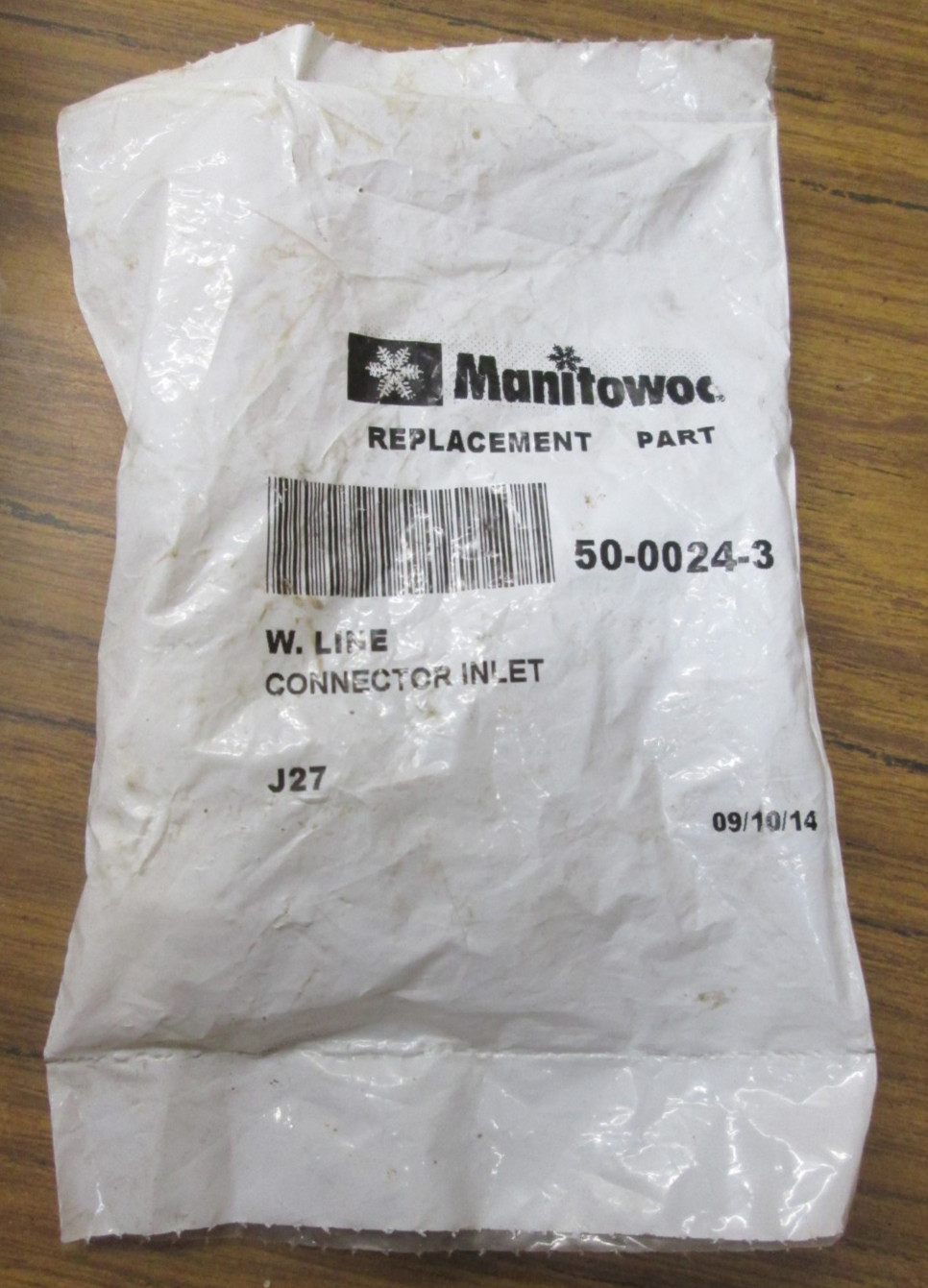 Genuine Manitowoc 50-0024-3 Connector Inlet