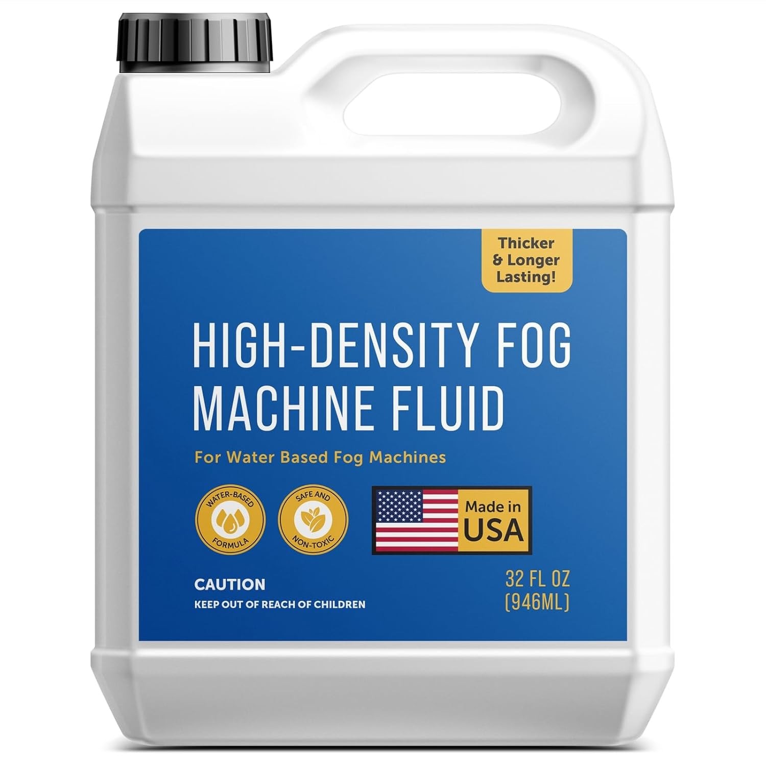 High-Density Maplefield Fog Machine Fluid 32 oz for Haunted Houses and Theaters