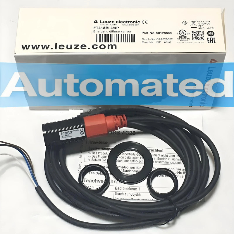 FT318BI.3/4P 1PCS NEW LEUZE Photoelectric switch FT318BI.3/4P