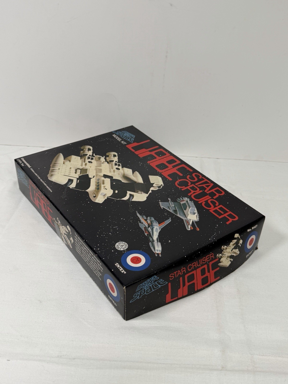 Vintage Entex #8427 Space Model Kit Star Cruiser Liabe, 1978 Sealed