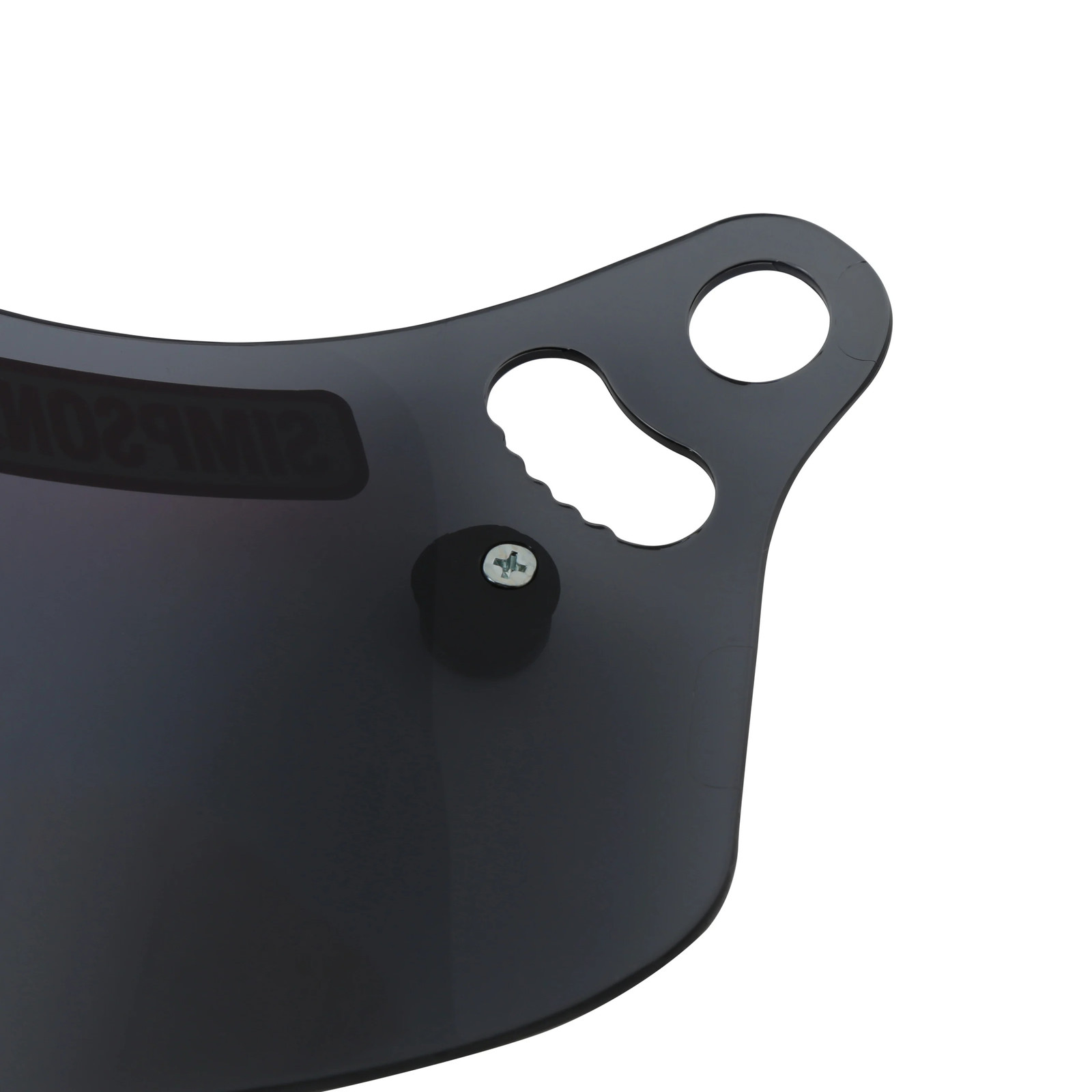 Simpson Racing VPY01 Replacement Helmet Shield - Dark Smoke - Youth Viper