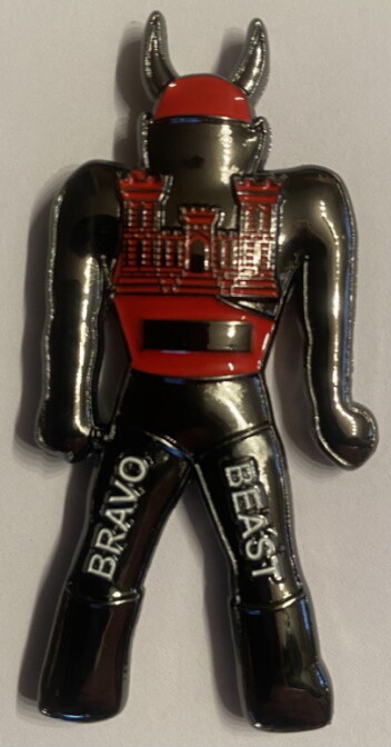 2nd Engr. Bn. Bravo Beast Collector Coin