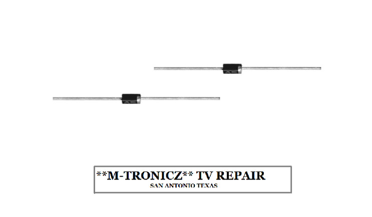2 Pieces  DIODE  SB2100  FOR VIZIO  Power Supply  DPS-167DP   LOCATION  D950B