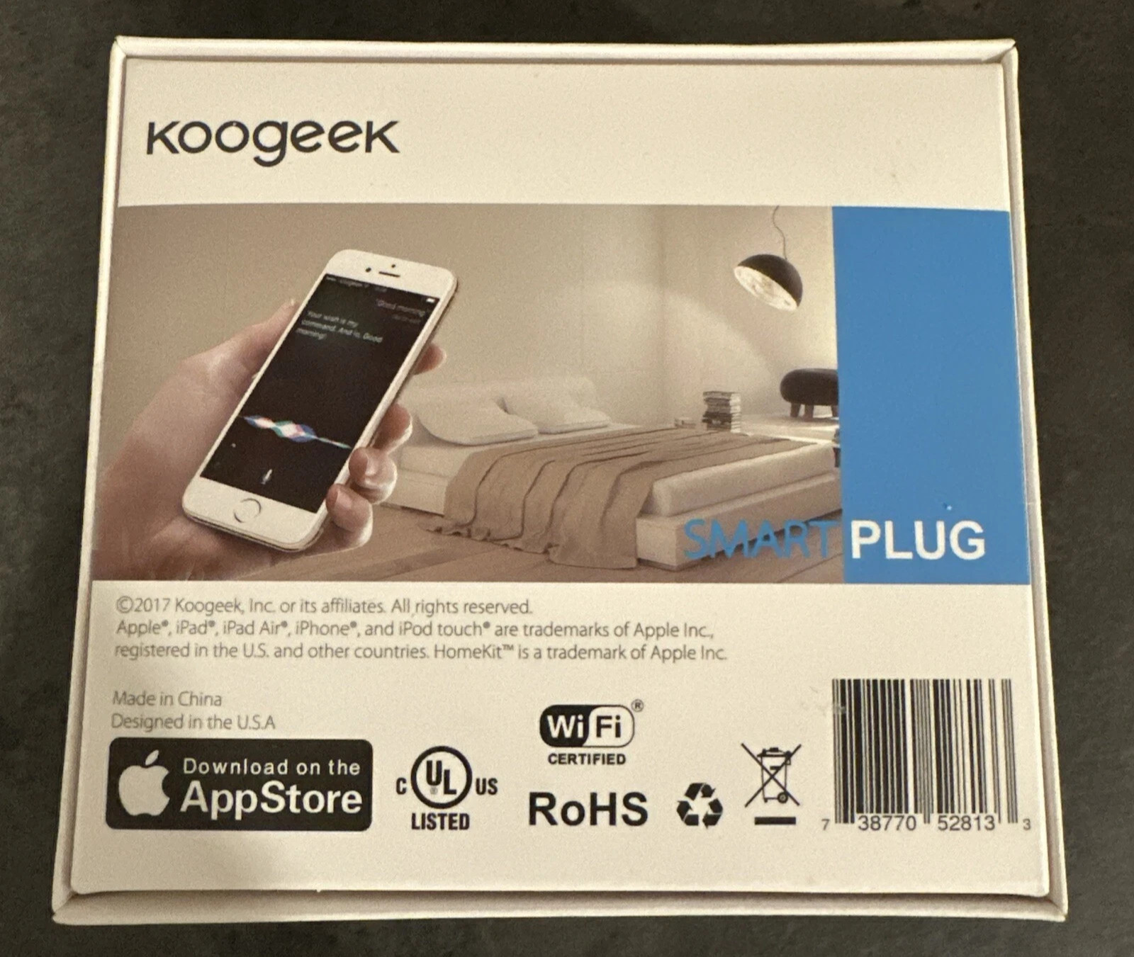 Koogeek Smart Plug P1 Apple WiFi Outlet