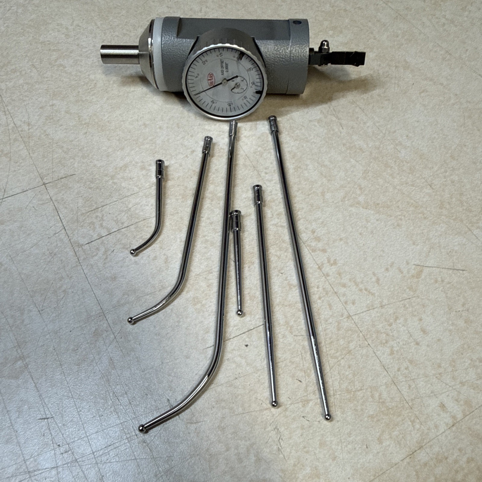 Co-Ax Centering Indicator Milling Machine Coaxial Center Coax Test Dial .0005 P}