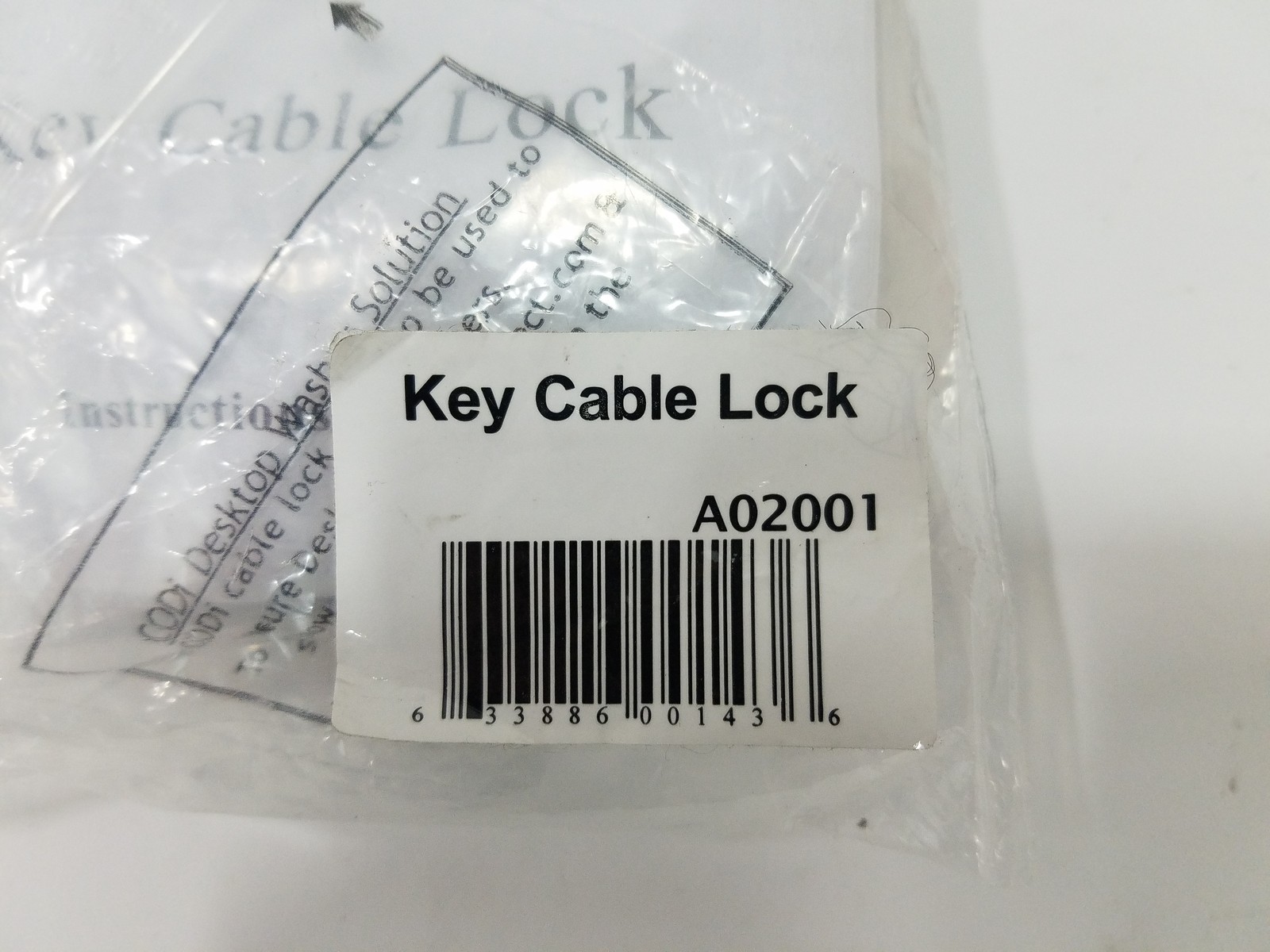 CODi A02001 Key Cable Lock