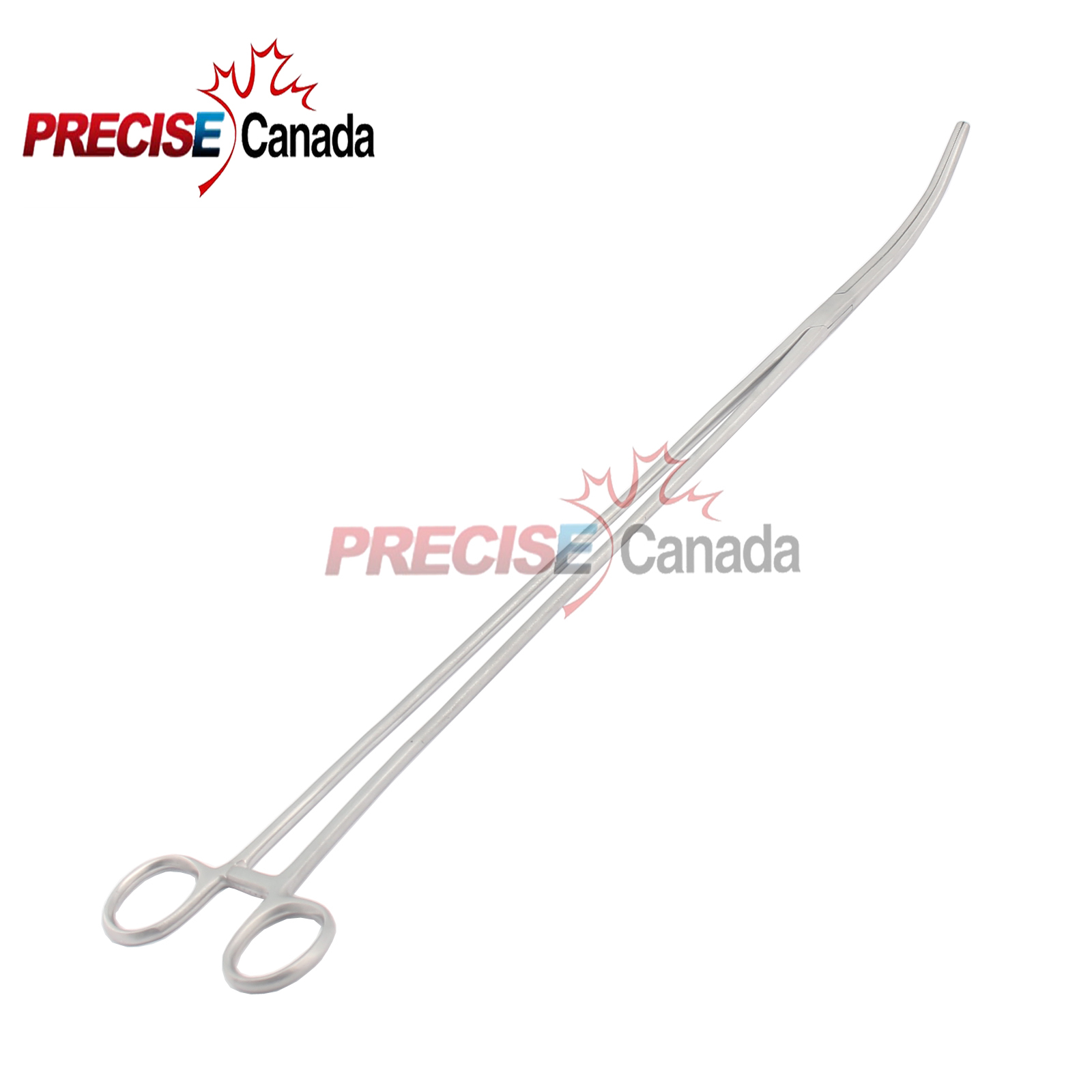 24" Huge Hemostat Locking Forceps Stainless Steel ( Curved ) - Stainless Steel