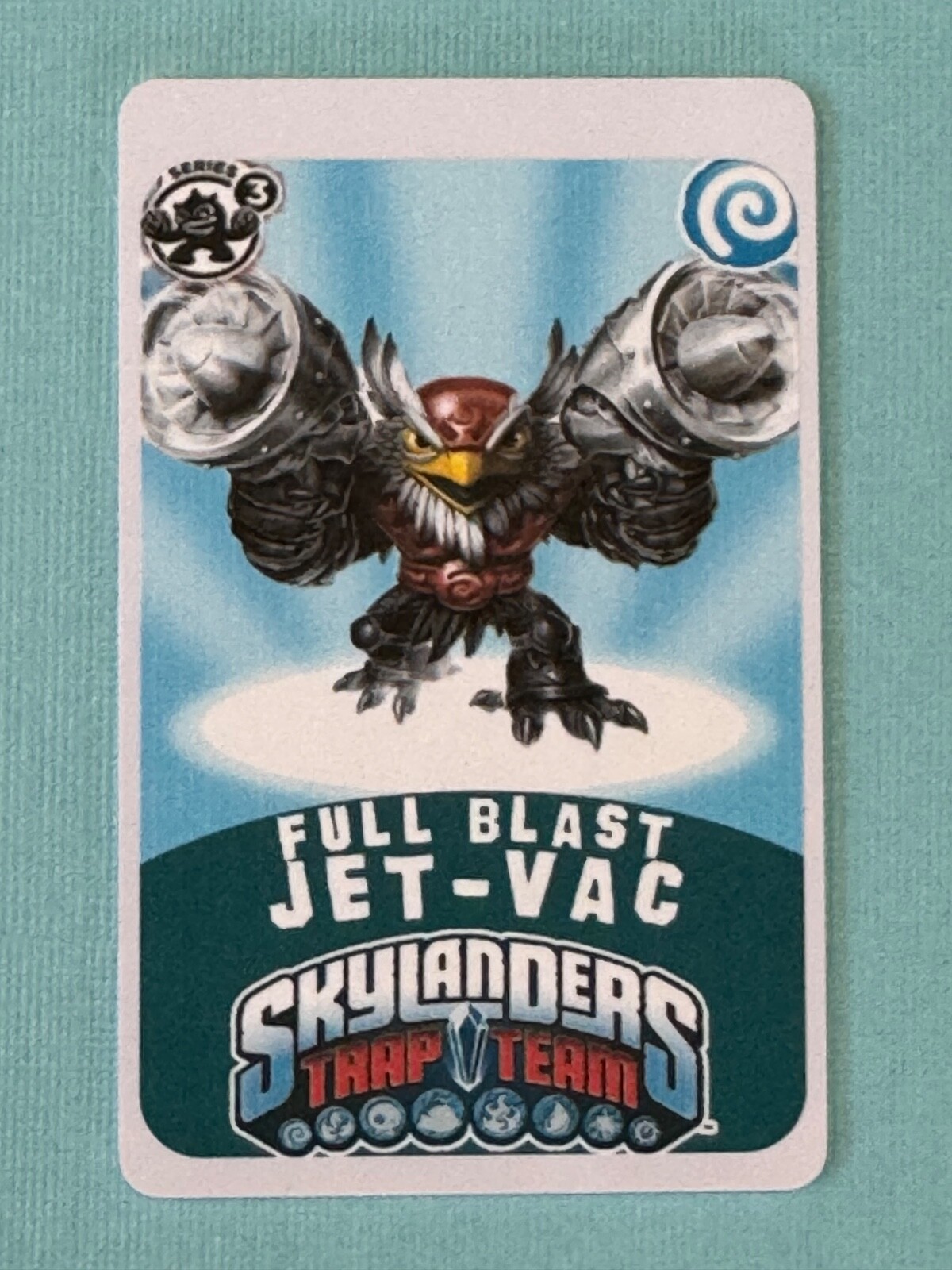 Skylanders Trap Team Full Blast Jet-Vac NFC Card