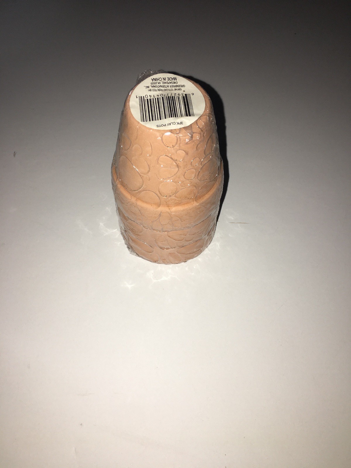 2.5" x 2.5" Clay Pots For Plants Seed starting Crafts Wedding Favors 3/pk