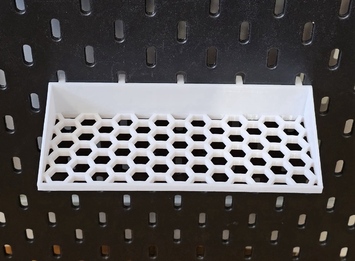 Skadis Compatible Screwdriver Holder Organizer | Pegboard Tool Rack | 3D Printed