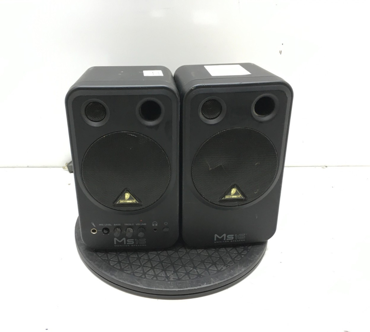 Behringer MS16 Monitor Speaker Pair - Tested