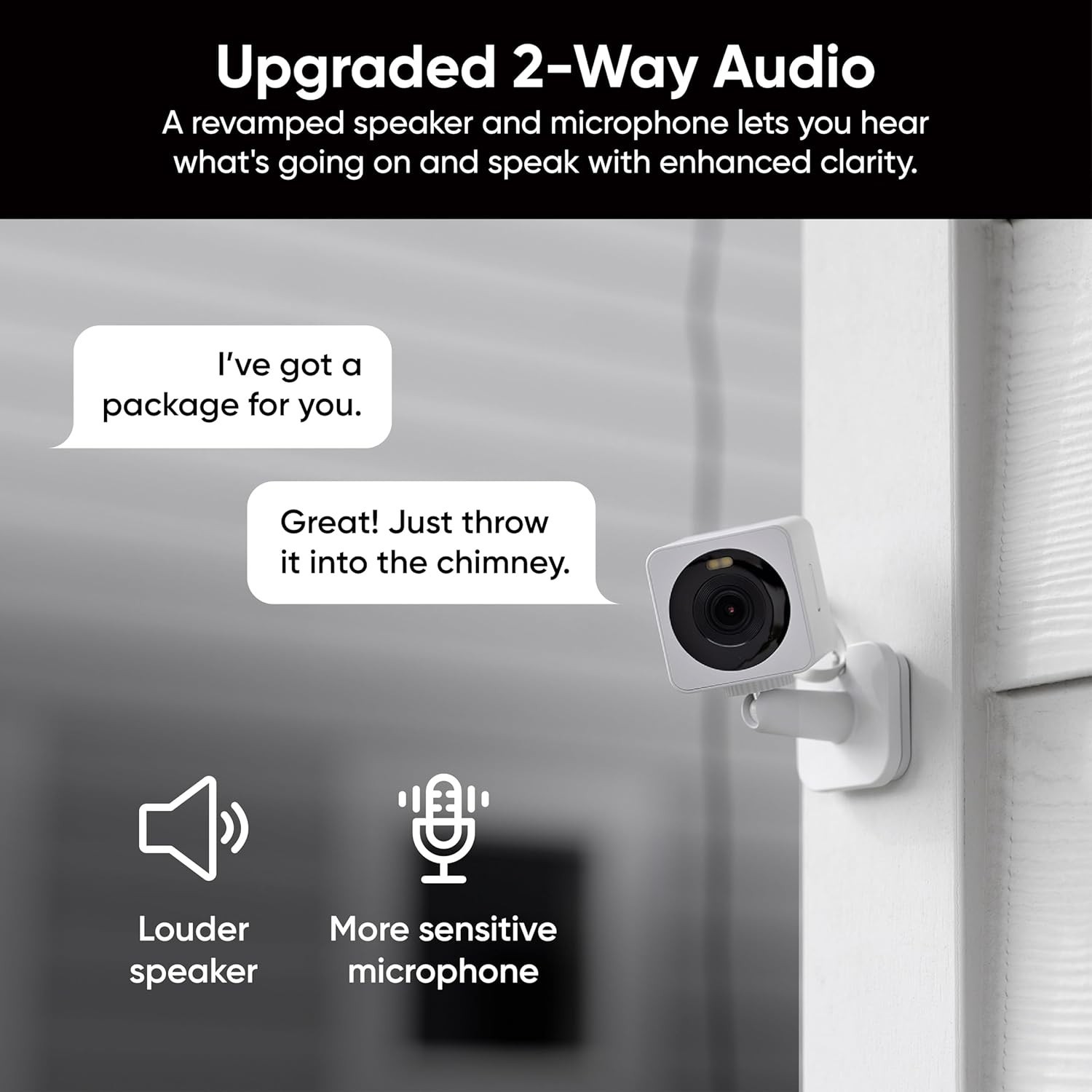 Cam OG Indoor/Outdoor 1080p Wi-Fi Smart Home Security Camera with Color Night...