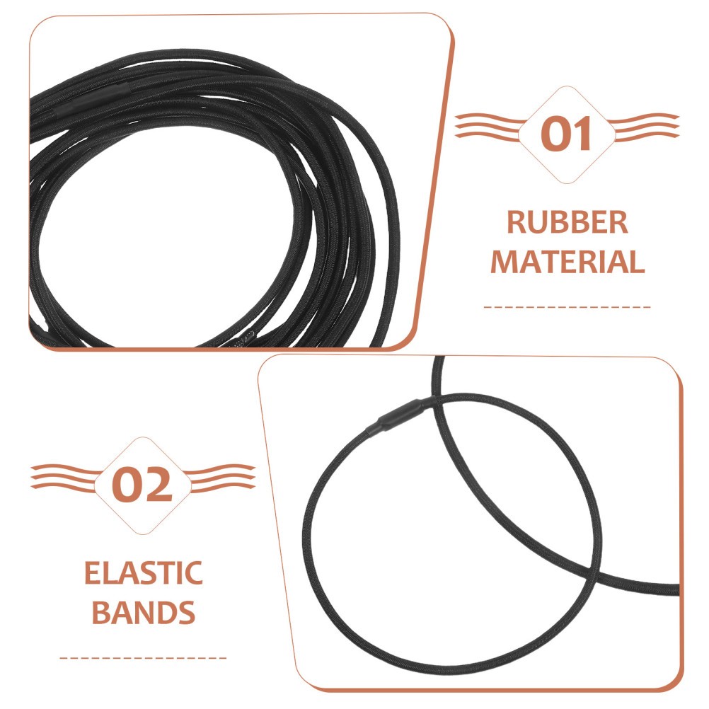 12 Pcs Circle Elastic Bands Podcasting Microphone Shock Mount Accessories