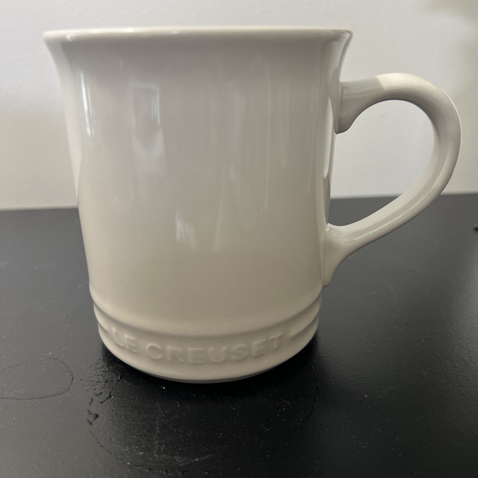 Le Creuset Stoneware Vancouver Coffee Mug ~ MERINGUE. Second Choix 400ml