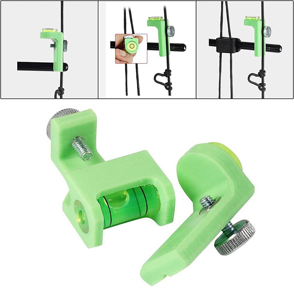 Bow Level Tuning Combo Kit Compound Bow String Tuning Tool with Arrow Rest Level
