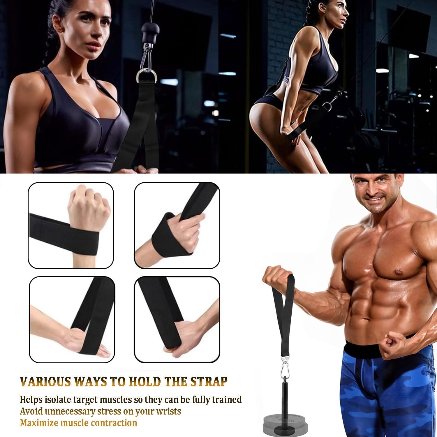 Wrist and Forearm Blaster, Wrist Roller Forearm Strengthener Arm Exerciser Wr...